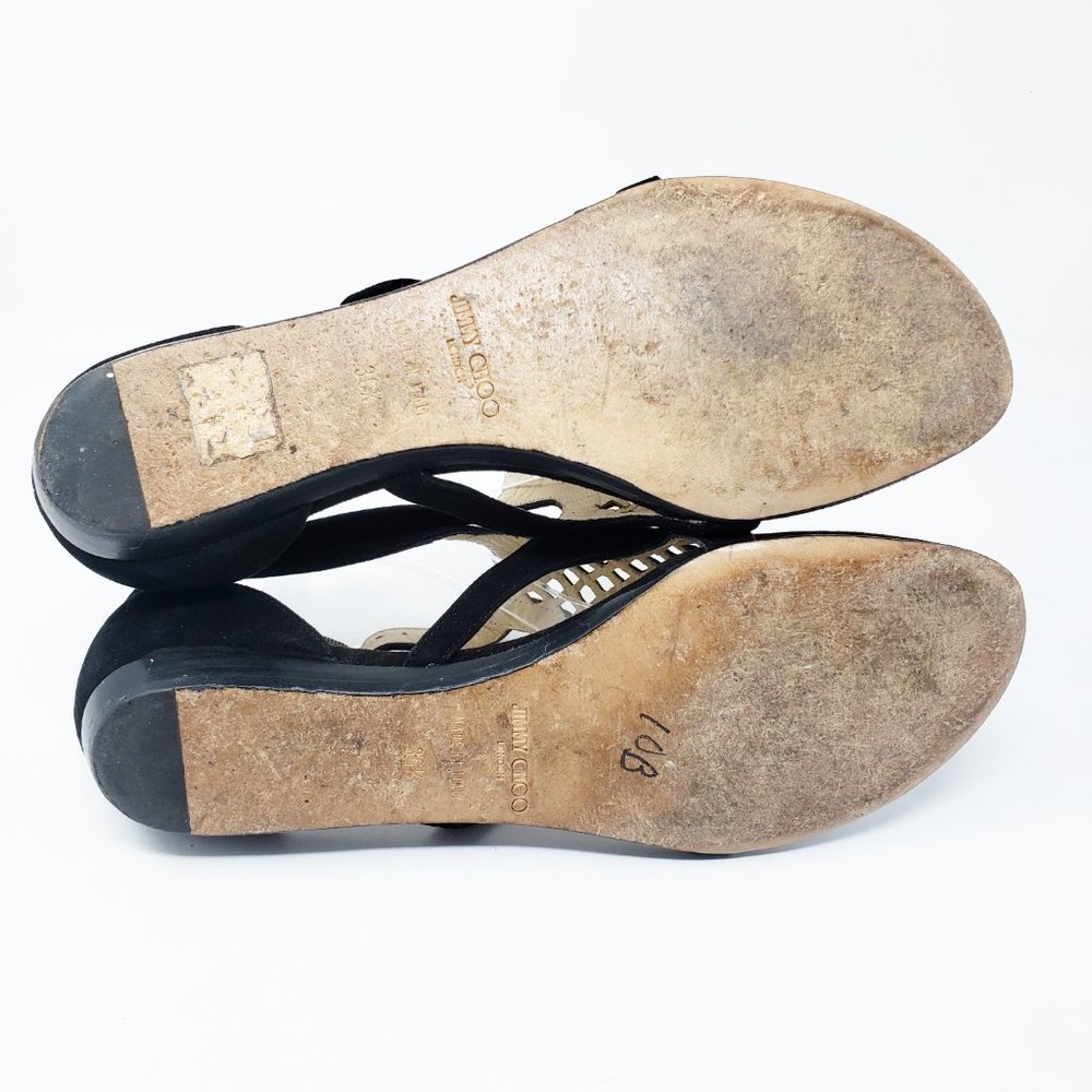 Jimmy Choo Black Sandals for Women - Picture 7 of 8